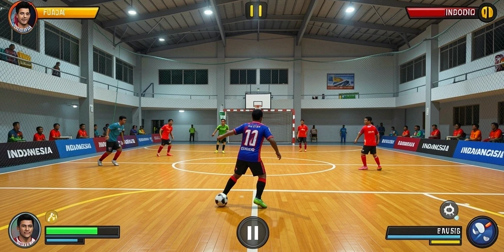 Tampilan antarmuka yang intuitif dan menarik.