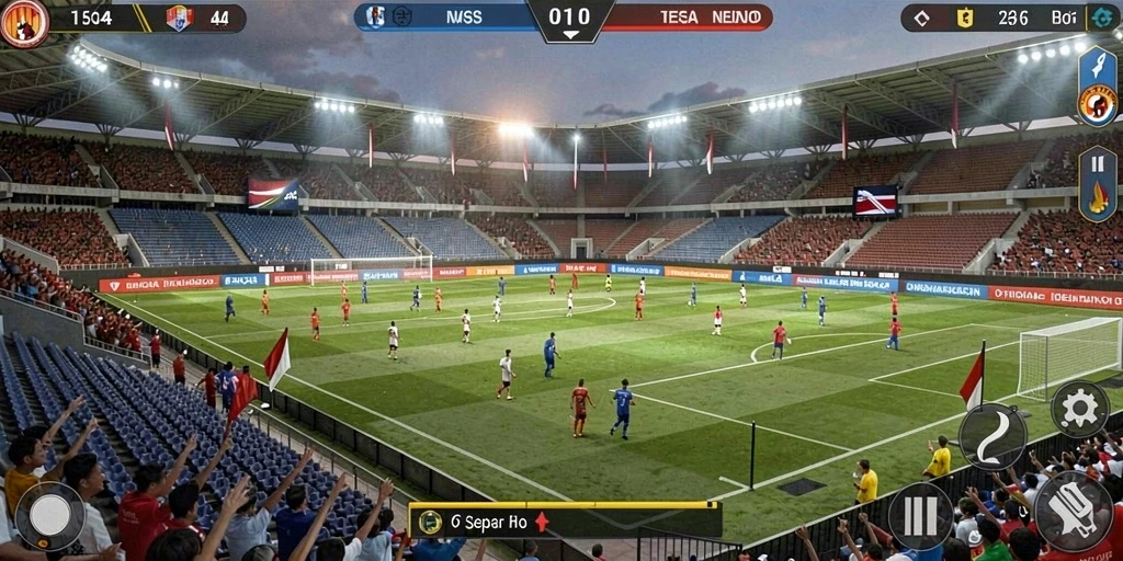 Tampilan awal aplikasi IDAGAME yang menarik dan modern.