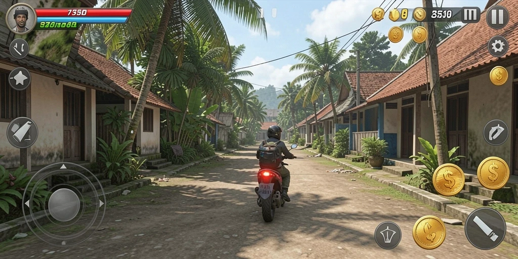 Tampilan awal aplikasi JKTGAME yang menarik.