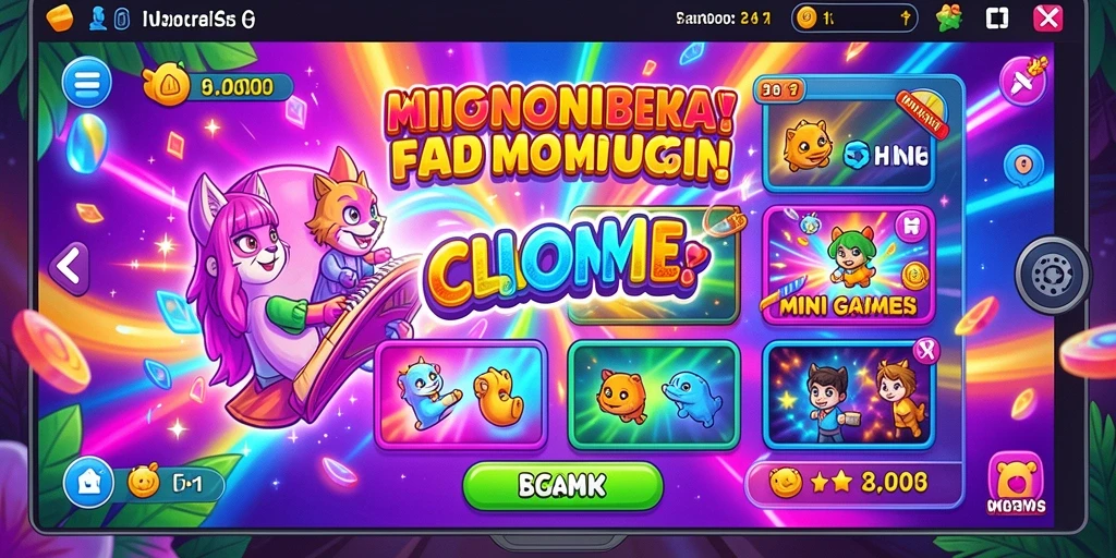 Tampilan utama LUCKY777 yang menawan.