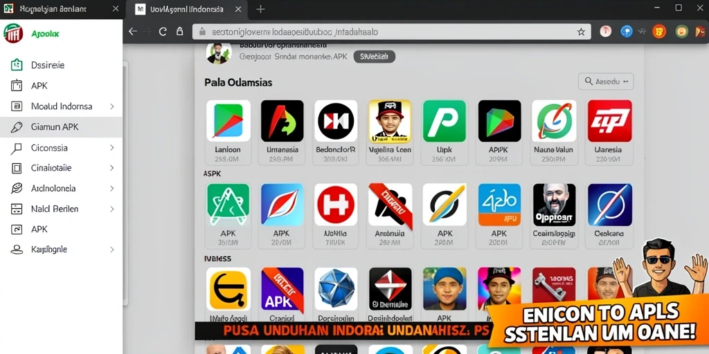 Tampilan antarmuka aplikasi yang menarik dan ramah pengguna.