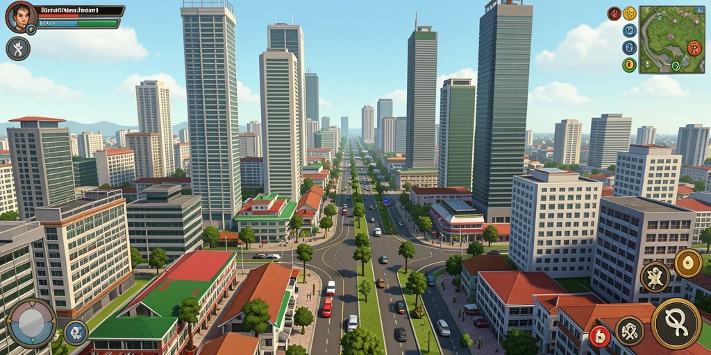 Tampilan antarmuka aplikasi yang bersih dan modern.