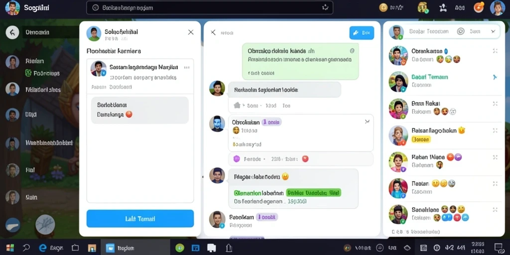 Tangkapan layar menampilkan karakter utama dalam aksi.