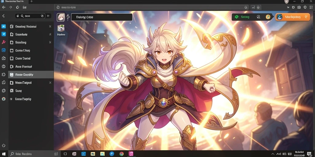 Tangkapan layar permainan slot yang menarik.