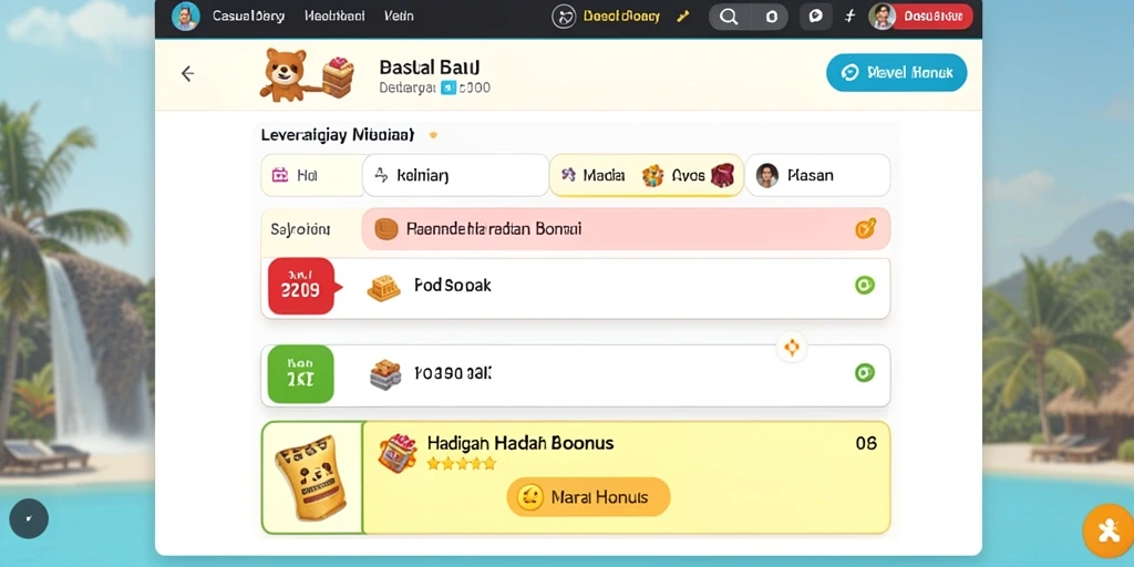Tampilan antarmuka yang intuitif dan menarik.