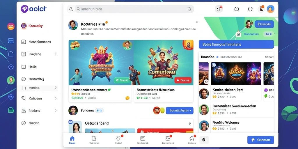 Tampilan antarmuka yang user-friendly dan menarik.